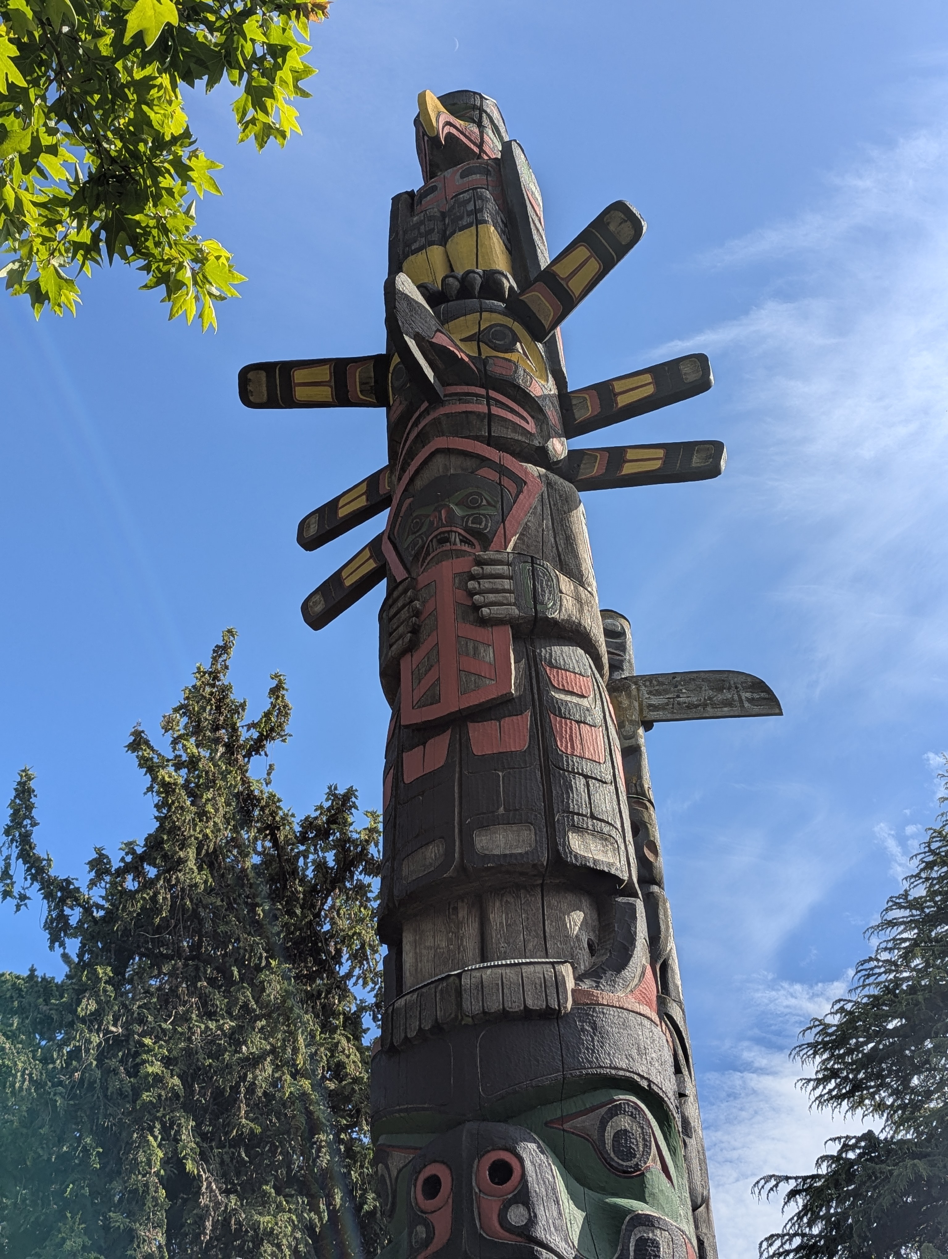 Birthday Trip to Canada, Thunderbird Park, Victoria, Vancouver Island
